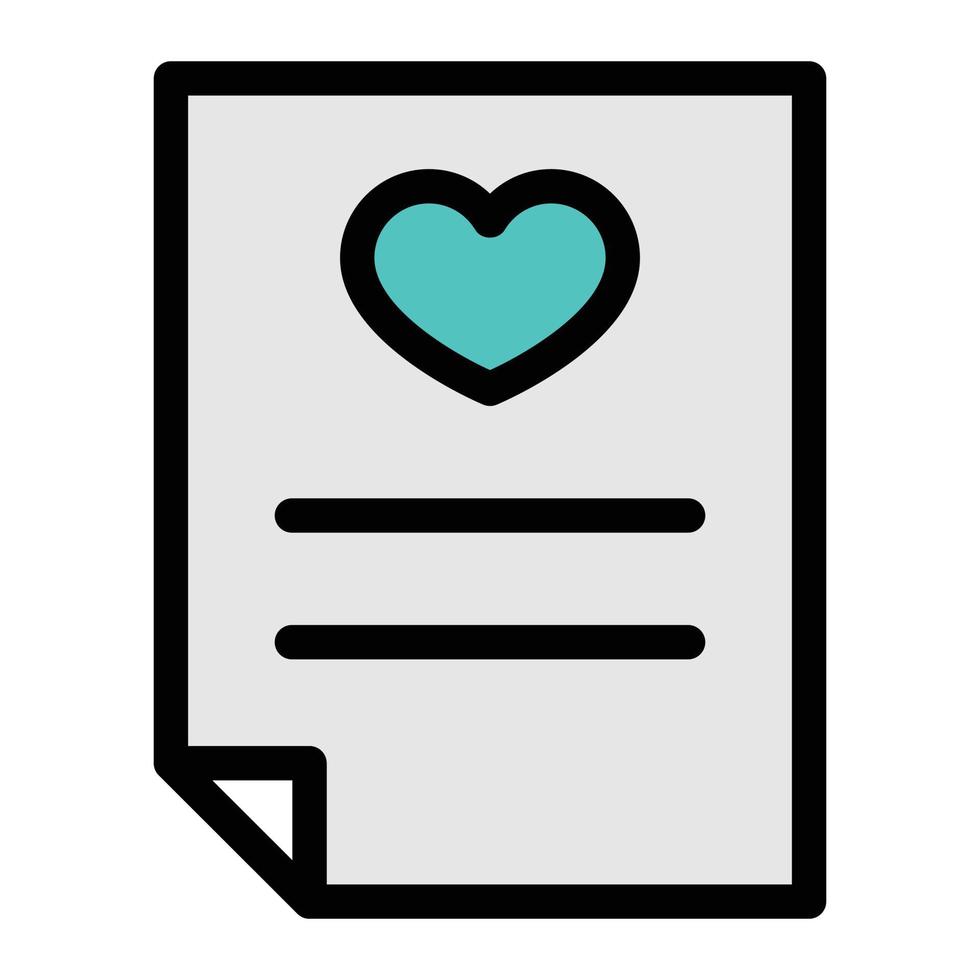 ilustración de vector de tarjeta de amor en un fondo. símbolos de calidad premium. iconos vectoriales para concepto y diseño gráfico.