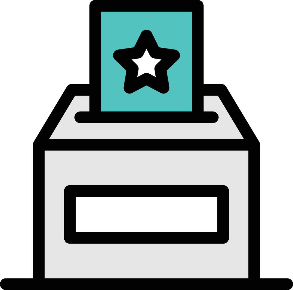 ballot vector illustration on a background.Premium quality symbols.vector icons for concept and graphic design.