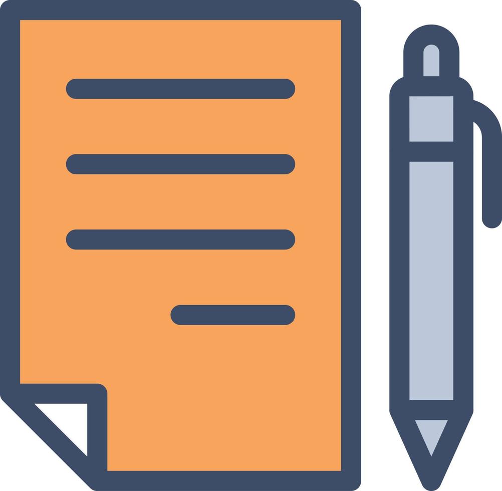 write sheet vector illustration on a background.Premium quality symbols.vector icons for concept and graphic design.