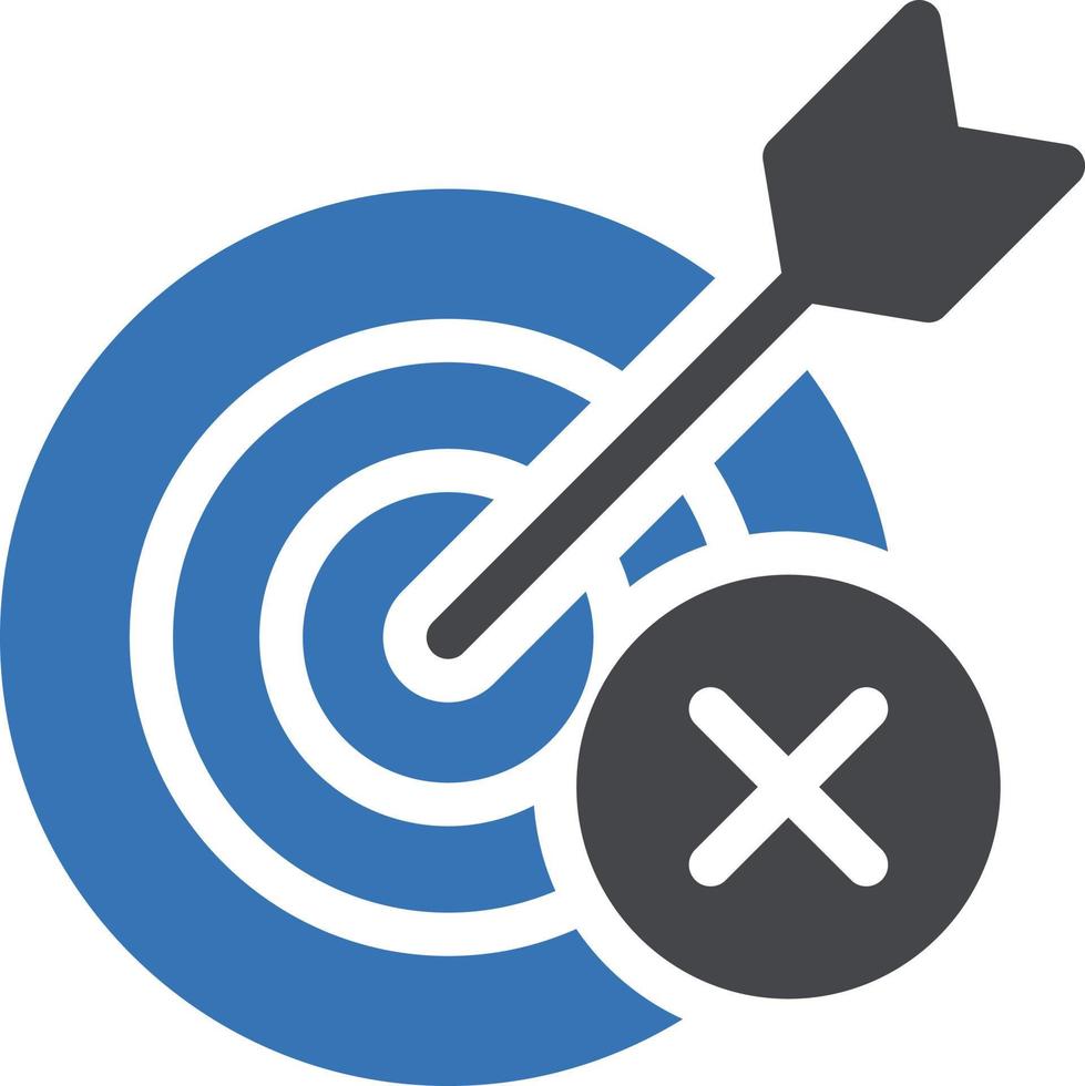 target cancel vector illustration on a background.Premium quality symbols.vector icons for concept and graphic design.