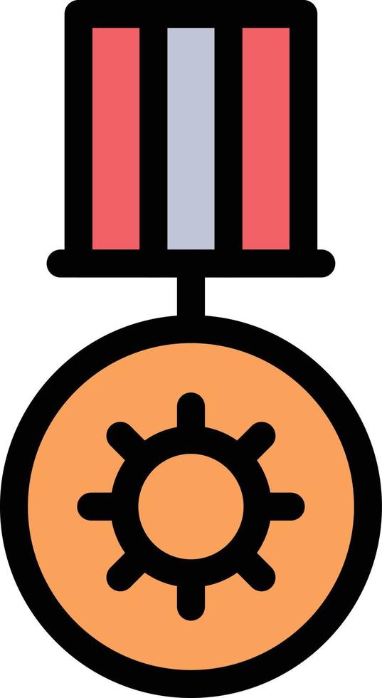 medal vector illustration on a background.Premium quality symbols.vector icons for concept and graphic design.