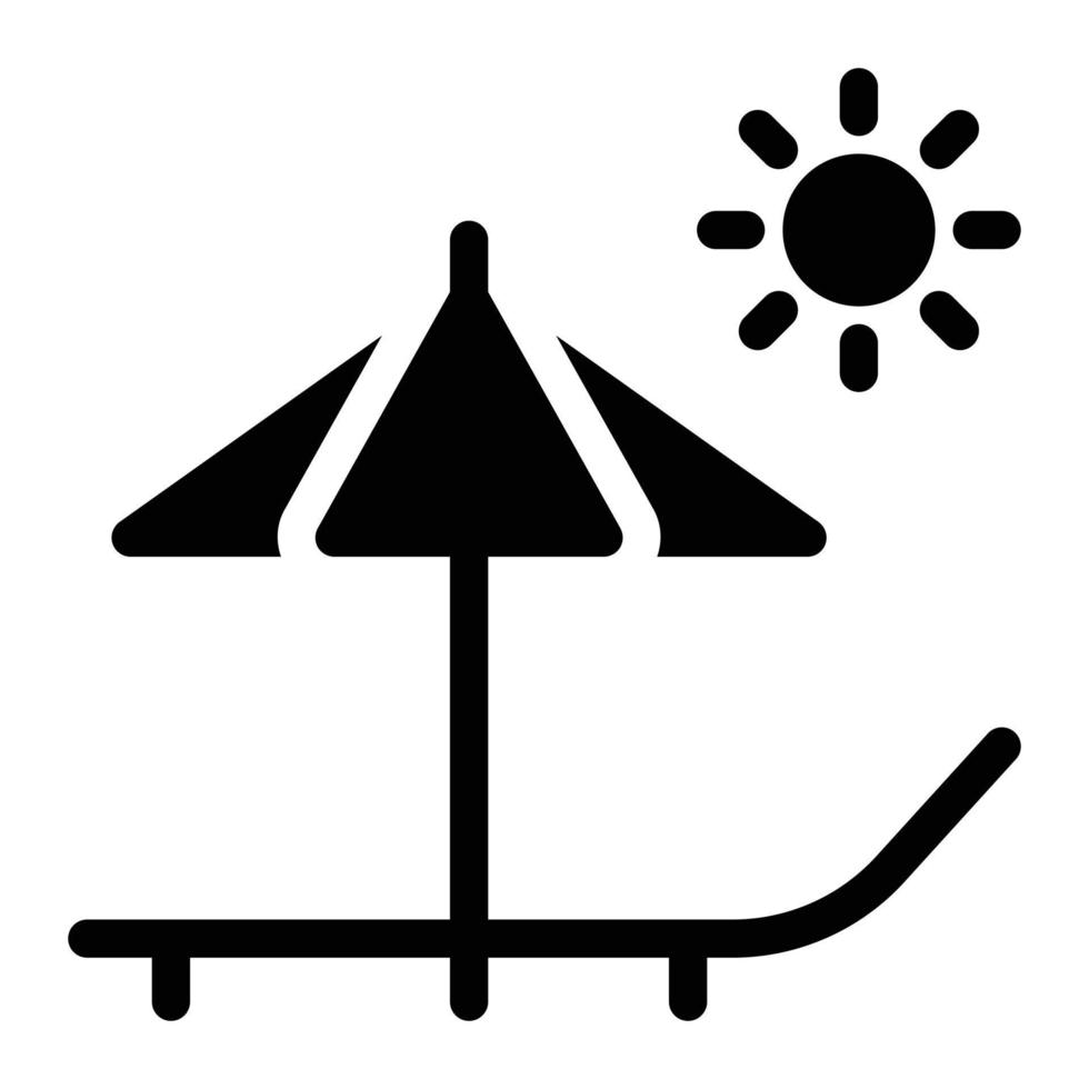ilustración de vector de playa en un fondo. símbolos de calidad premium. iconos vectoriales para concepto y diseño gráfico.