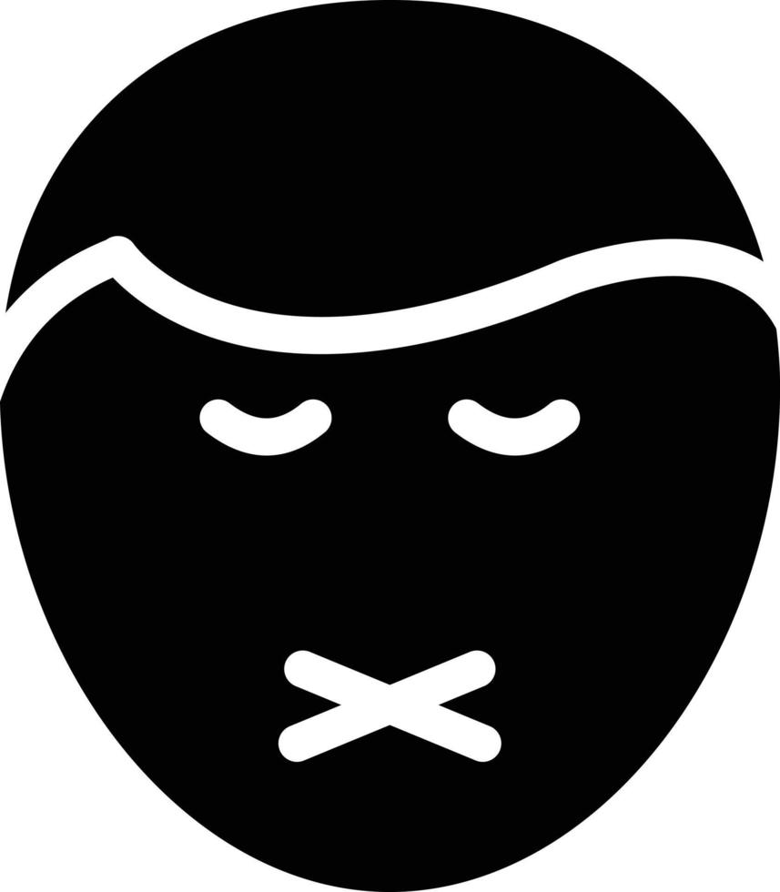mouth close vector illustration on a background.Premium quality symbols.vector icons for concept and graphic design.