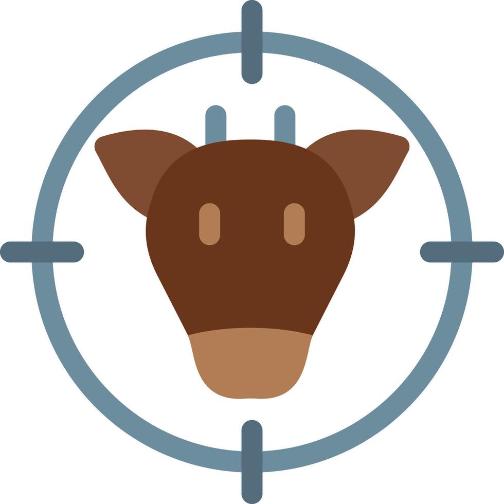 cow target vector illustration on a background.Premium quality symbols.vector icons for concept and graphic design.