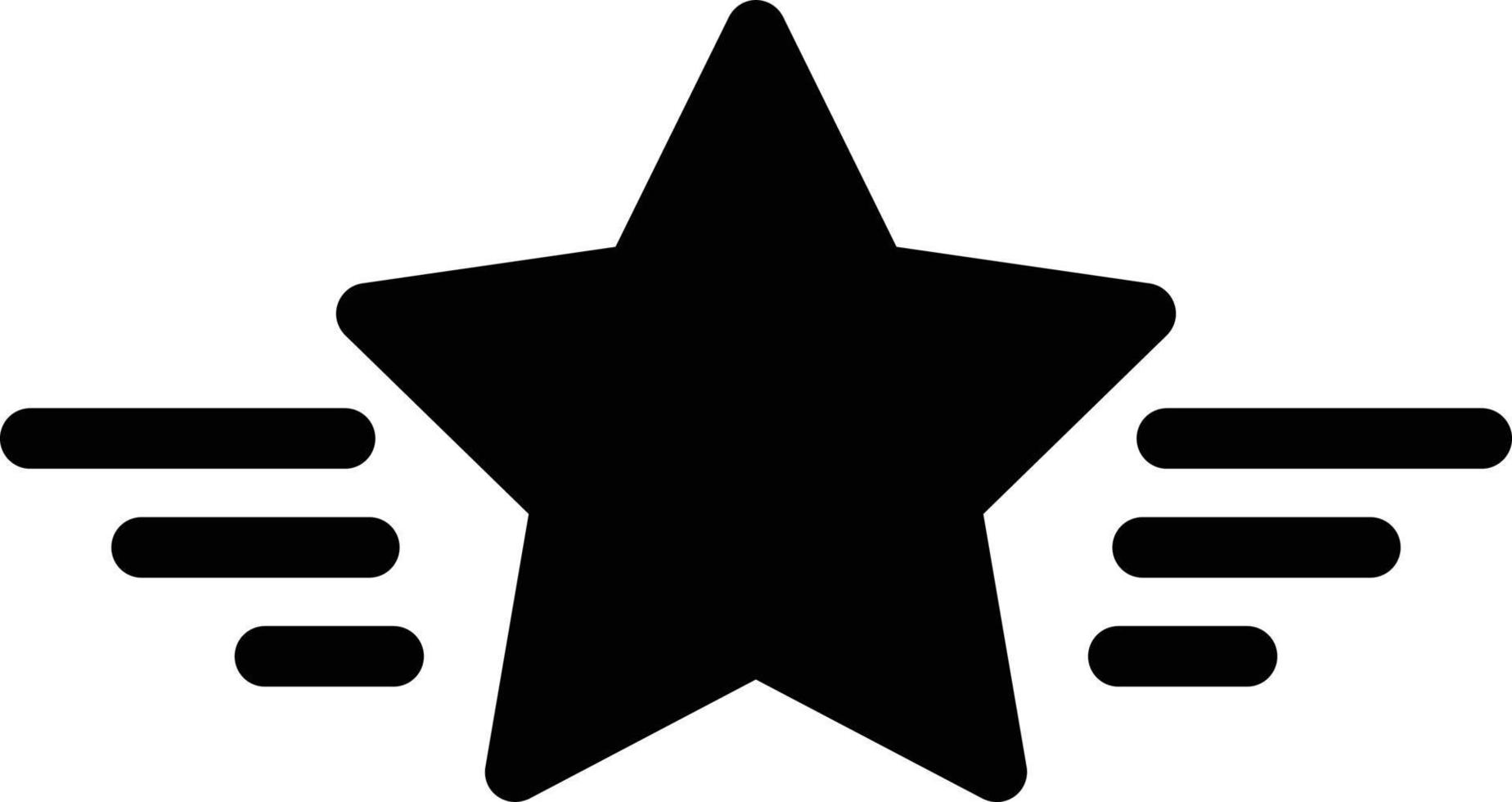 ilustración de vector de insignia de estrella en un fondo. símbolos de calidad premium. iconos vectoriales para concepto y diseño gráfico.