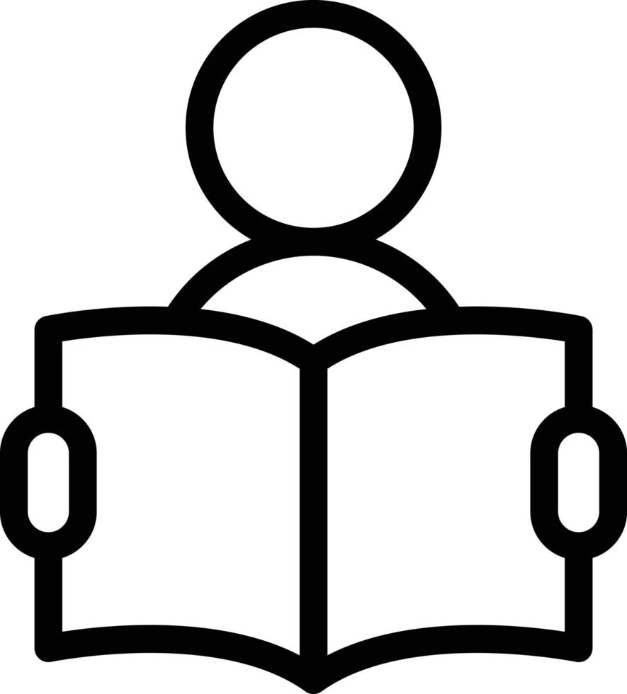 man reading vector illustration on a background.Premium quality symbols.vector icons for concept and graphic design.