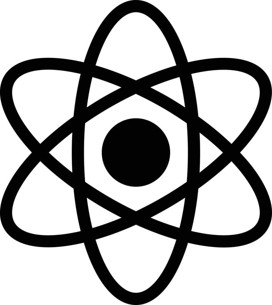 atom vector illustration on a background.Premium quality symbols.vector icons for concept and graphic design.