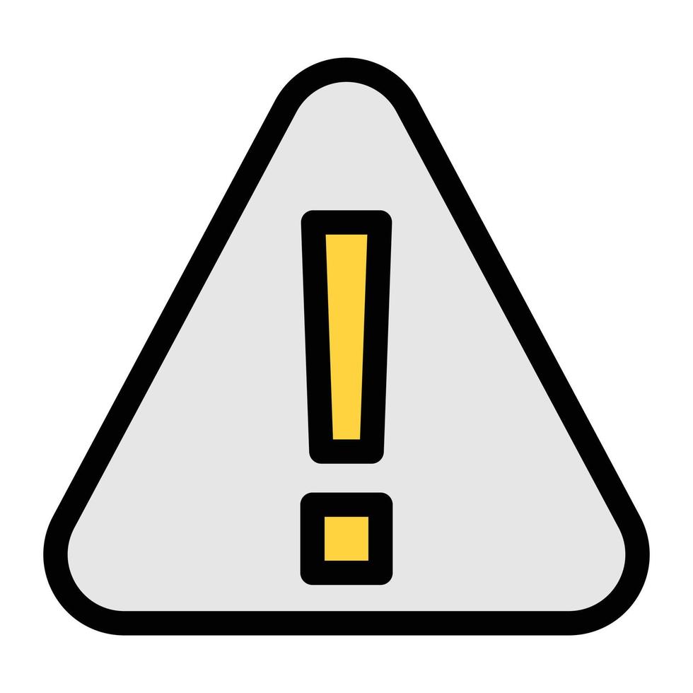 warning vector illustration on a background.Premium quality symbols.vector icons for concept and graphic design.