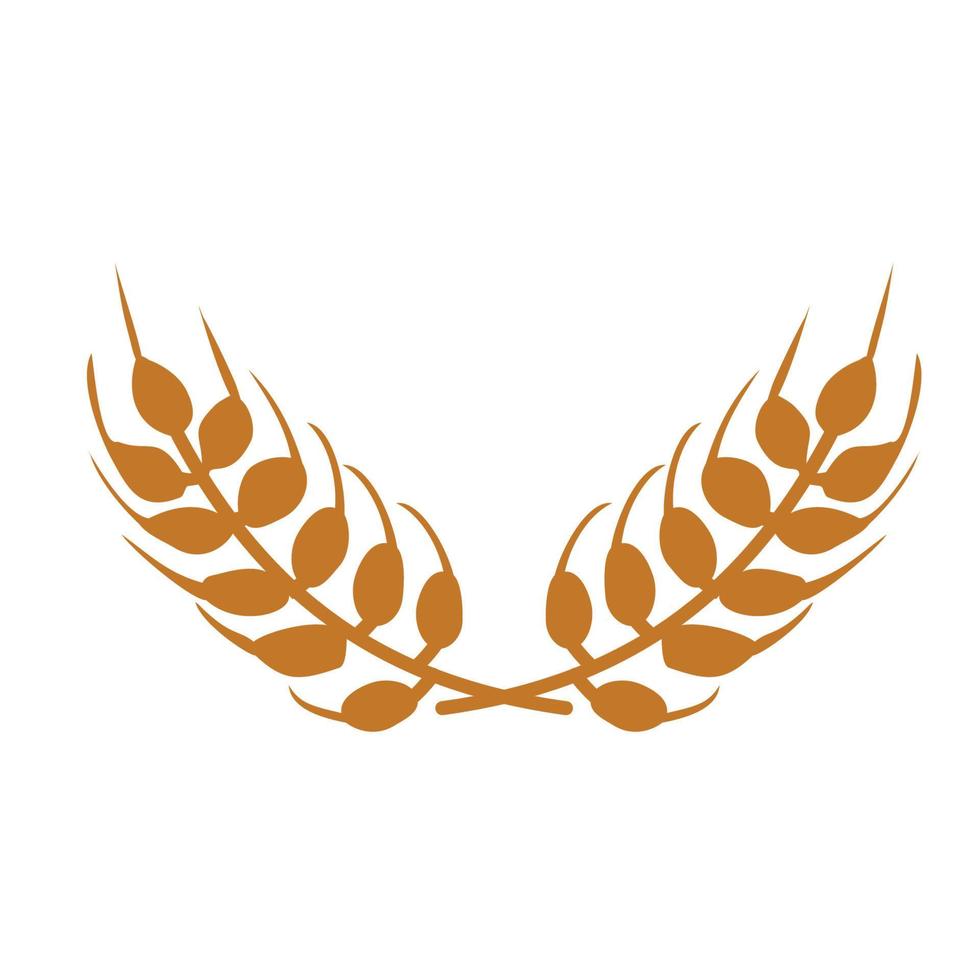 wreath icon emblem vector