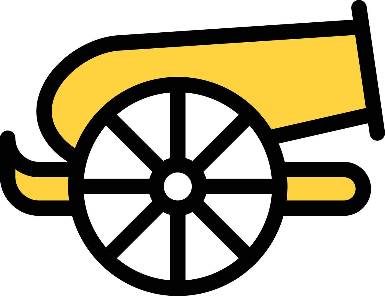 canon vector illustration on a background.Premium quality symbols.vector icons for concept and graphic design.