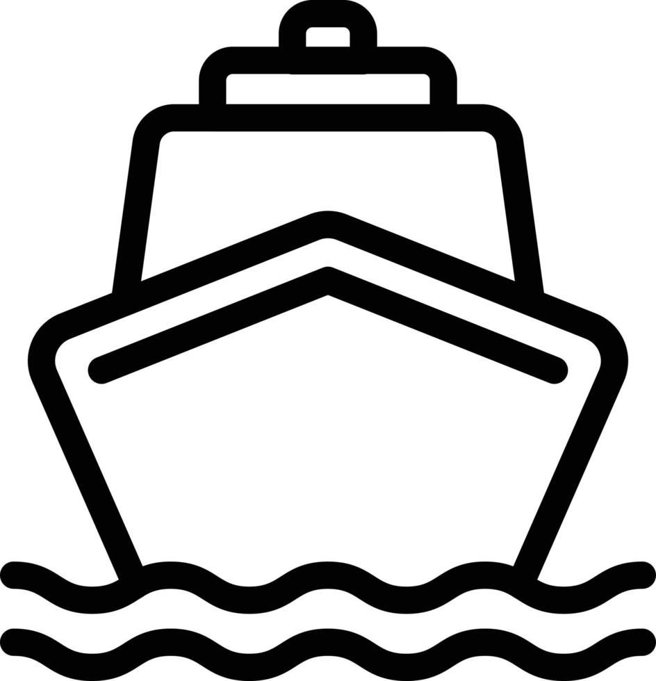 ship vector illustration on a background.Premium quality symbols.vector icons for concept and graphic design.