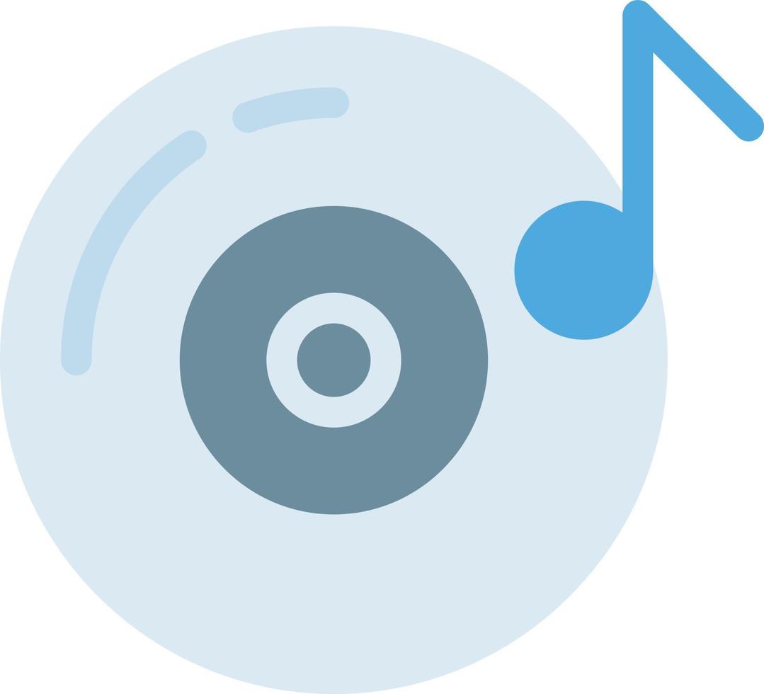CD music vector illustration on a background.Premium quality symbols.vector icons for concept and graphic design.