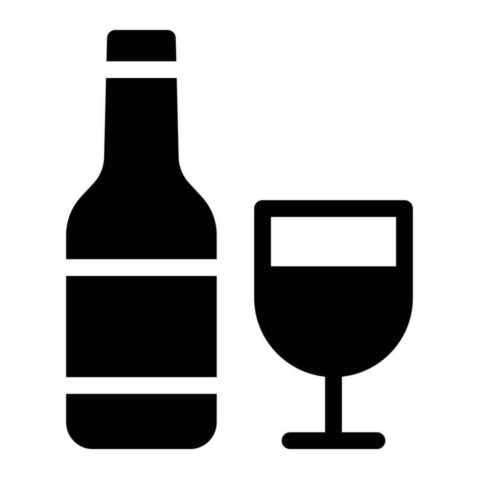 ilustración de vector de vino en un fondo. símbolos de calidad premium. iconos vectoriales para concepto y diseño gráfico.