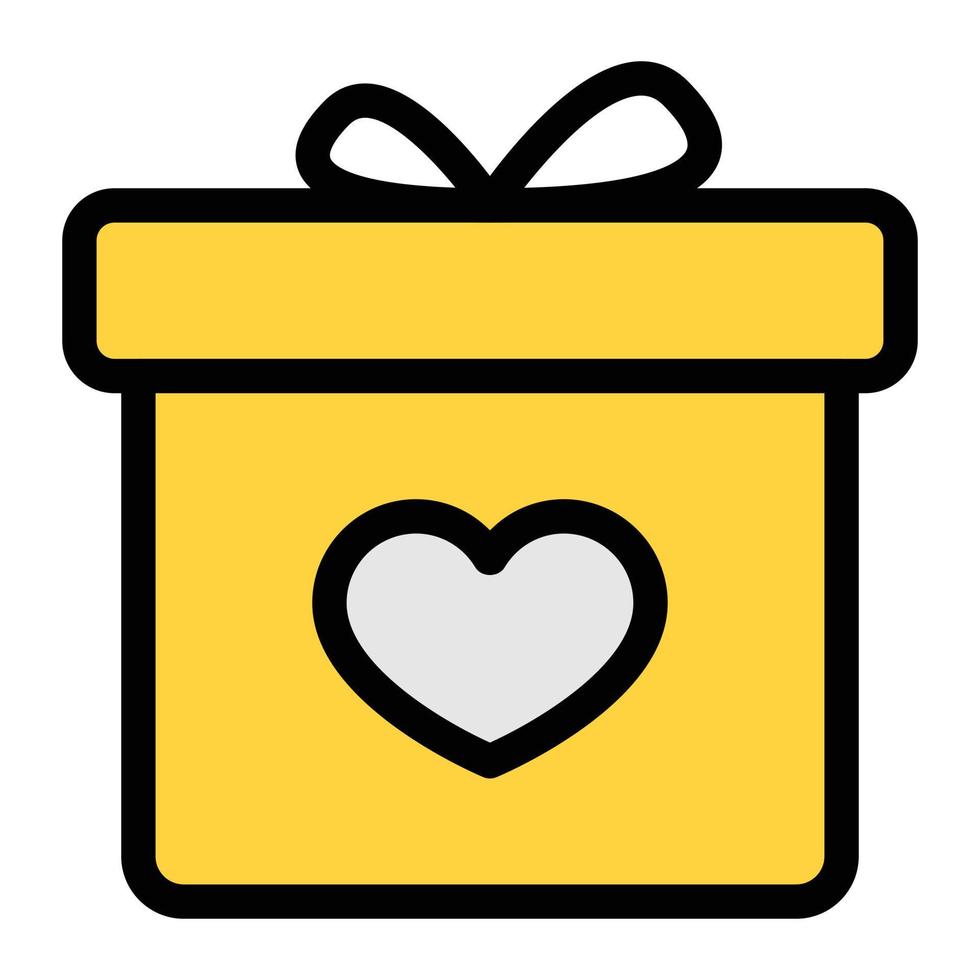 gift vector illustration on a background.Premium quality symbols.vector icons for concept and graphic design.