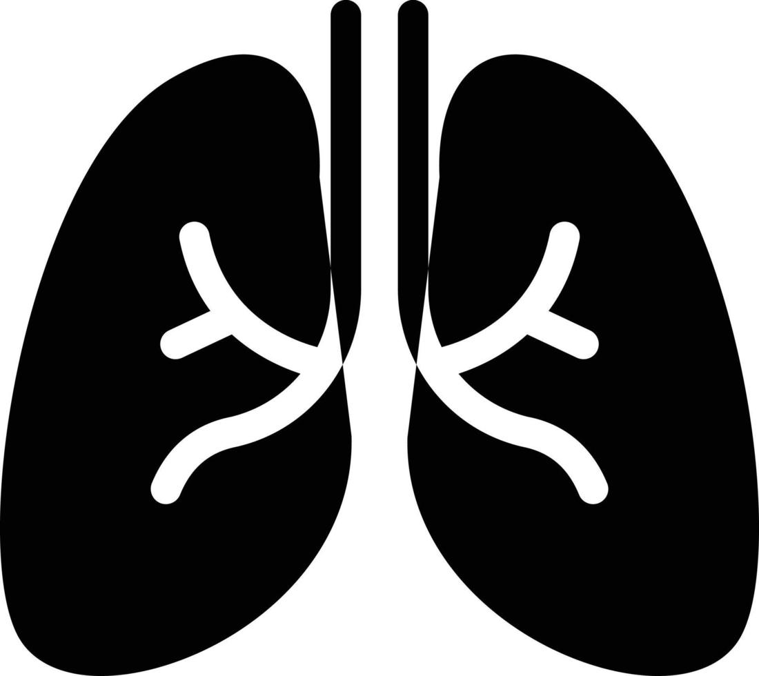 lungs vector illustration on a background.Premium quality symbols.vector icons for concept and graphic design.