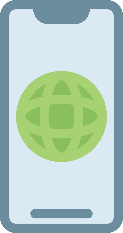 mobile global vector illustration on a background.Premium quality symbols.vector icons for concept and graphic design.