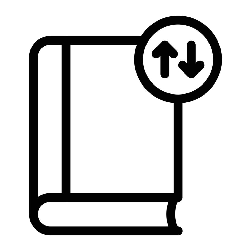 book vector illustration on a background.Premium quality symbols.vector icons for concept and graphic design.