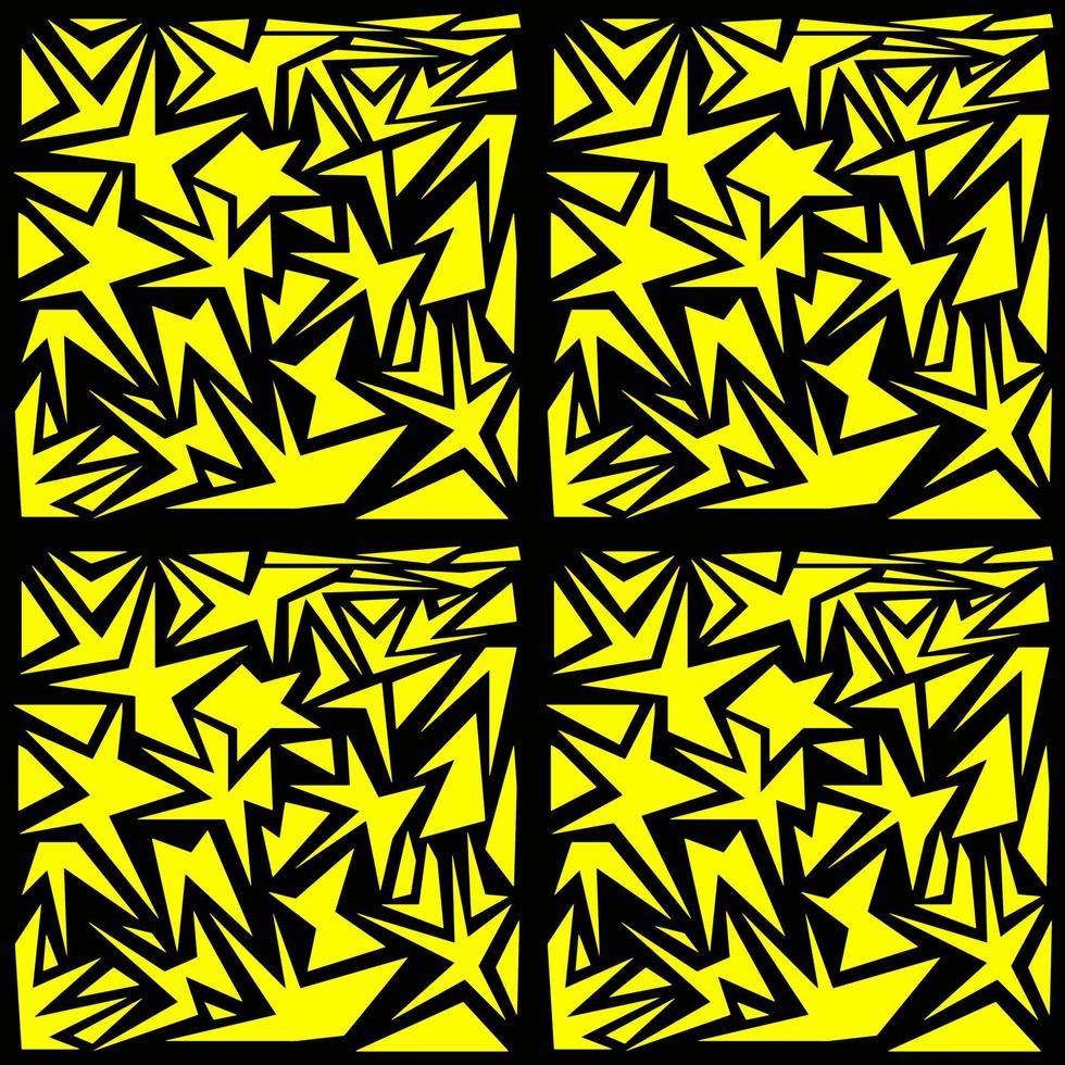 Seamless abstract yellow pattern. Yellow background vector