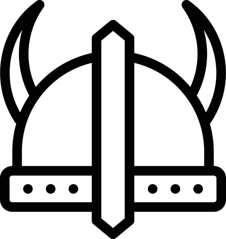 Ilustración de vector de casco medieval sobre un fondo. Símbolos de calidad premium. Iconos vectoriales para concepto y diseño gráfico.