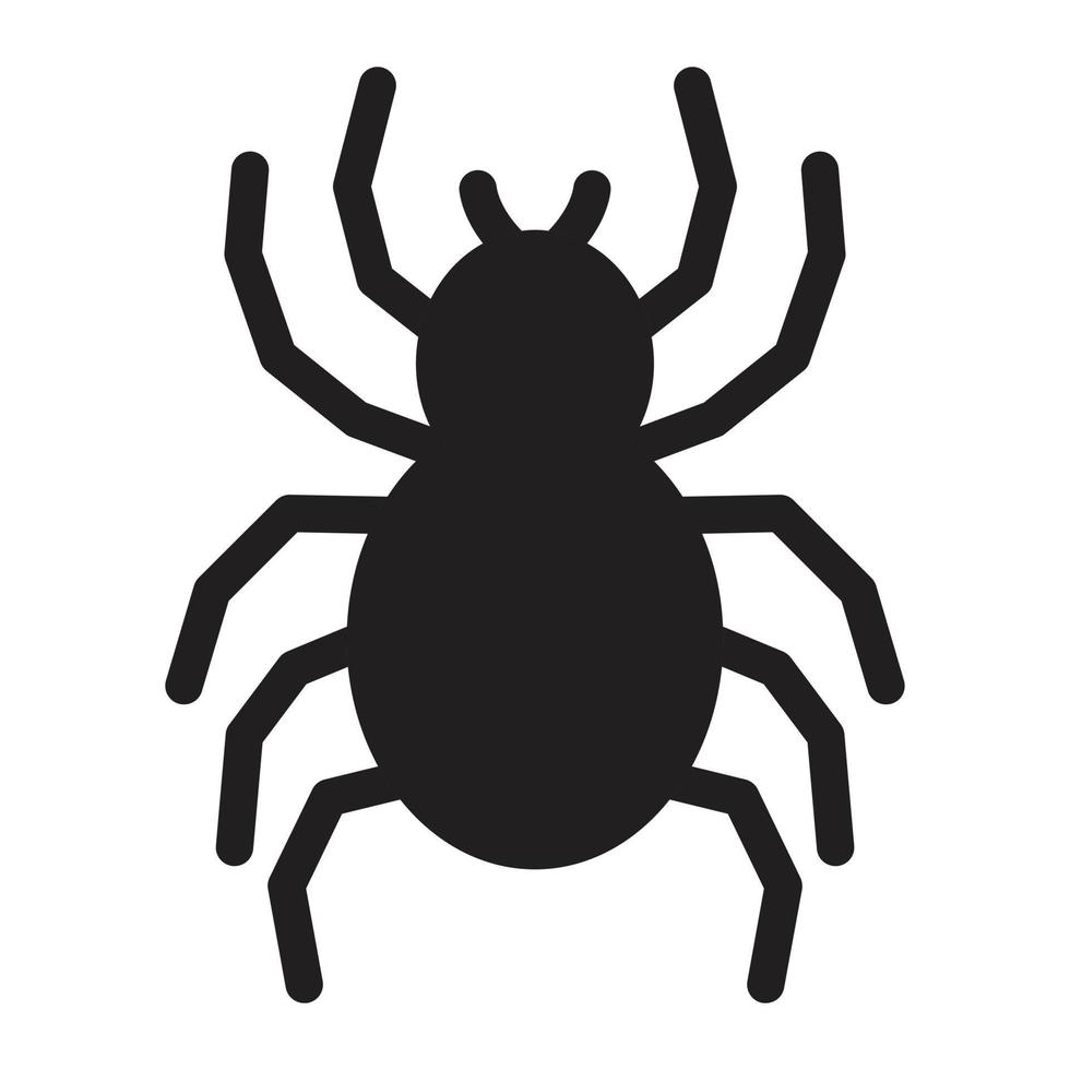 spider vector illustration on a background.Premium quality symbols.vector icons for concept and graphic design.