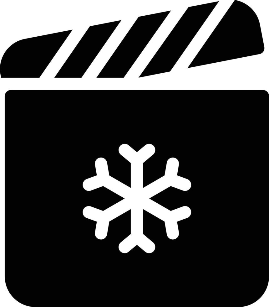 Ilustración de vector de badajo de invierno en un fondo. Símbolos de calidad premium. Iconos vectoriales para concepto y diseño gráfico.