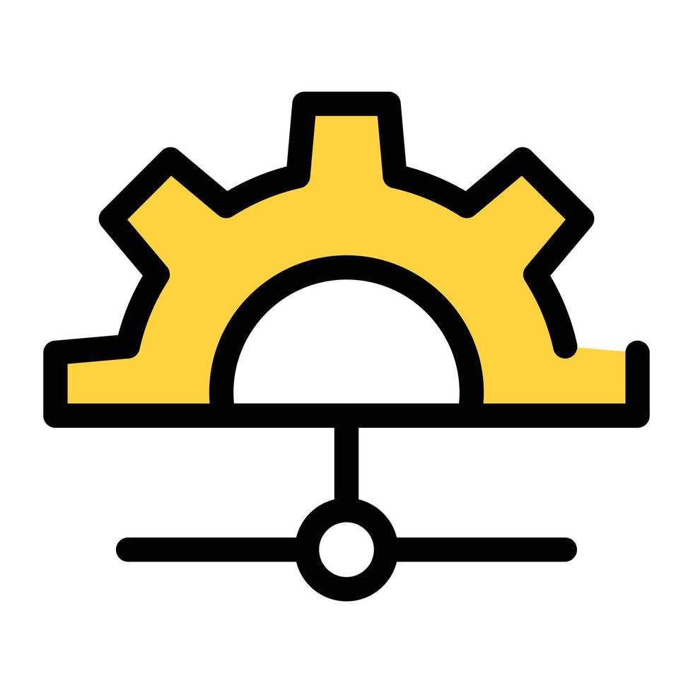 setting connection vector illustration on a background.Premium quality symbols.vector icons for concept and graphic design.