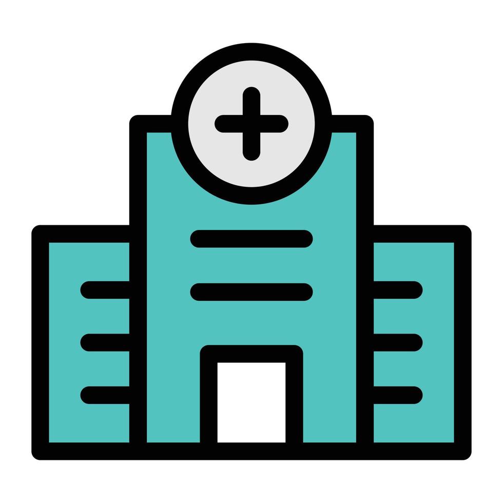 hospital vector illustration on a background.Premium quality symbols.vector icons for concept and graphic design.