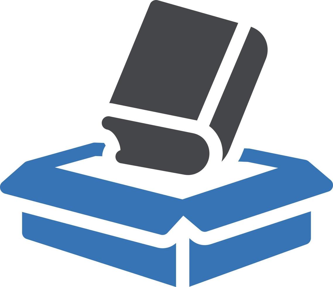 book box vector illustration on a background.Premium quality symbols.vector icons for concept and graphic design.