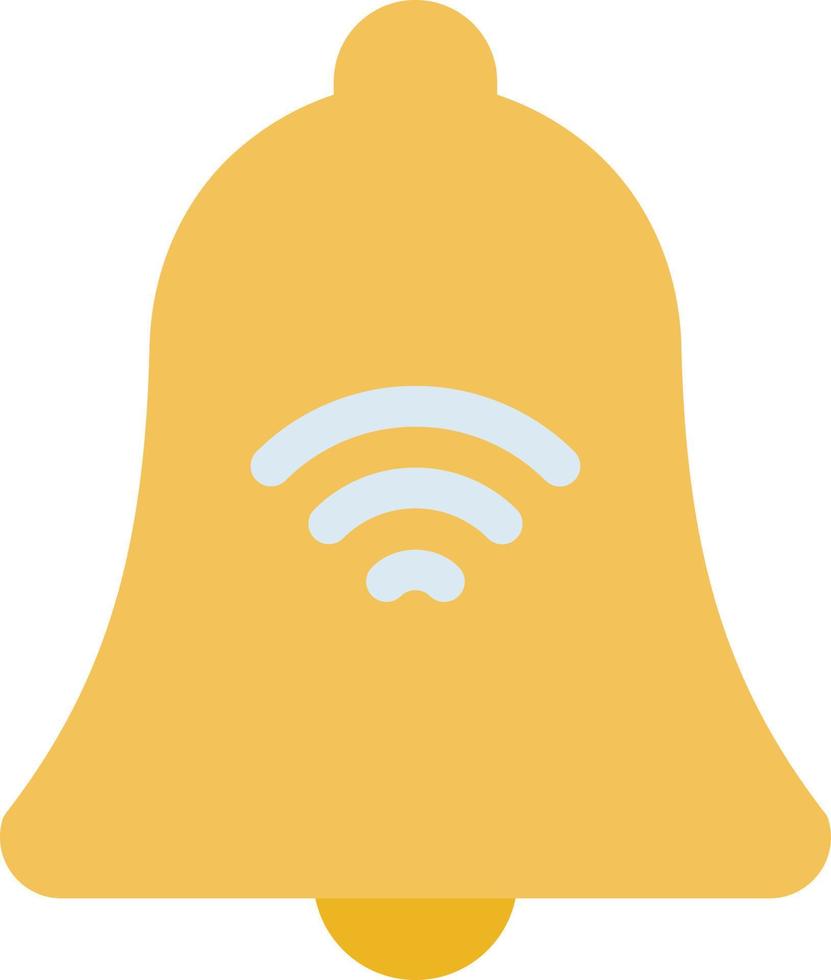 bell wireless vector illustration on a background.Premium quality symbols.vector icons for concept and graphic design.