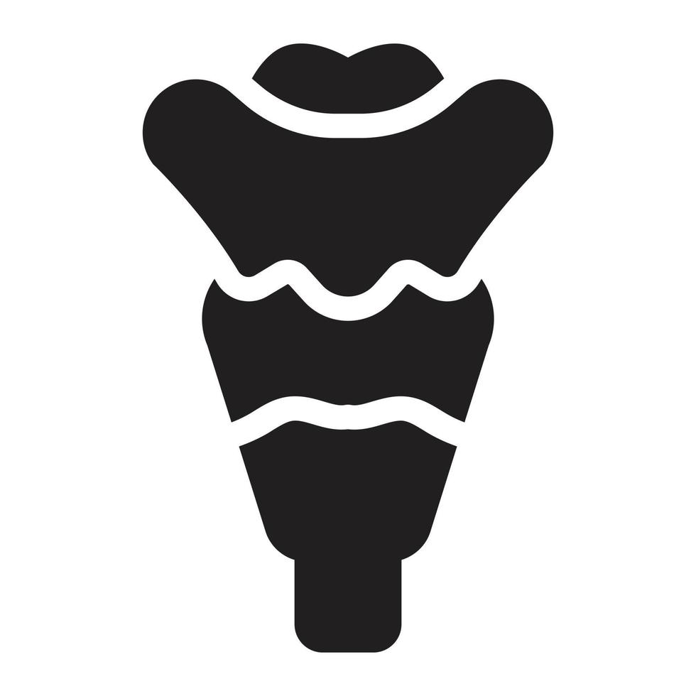 larynx vector illustration on a background.Premium quality symbols.vector icons for concept and graphic design.