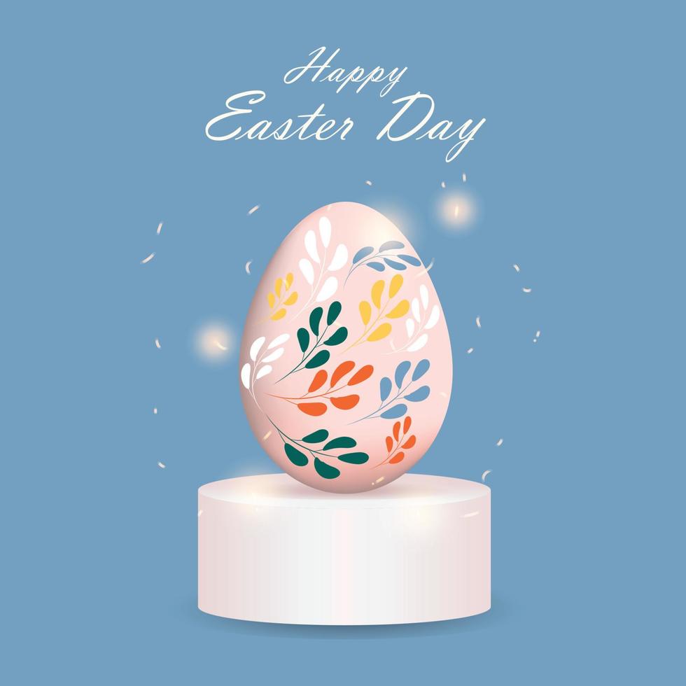 Happy Easter Day vector