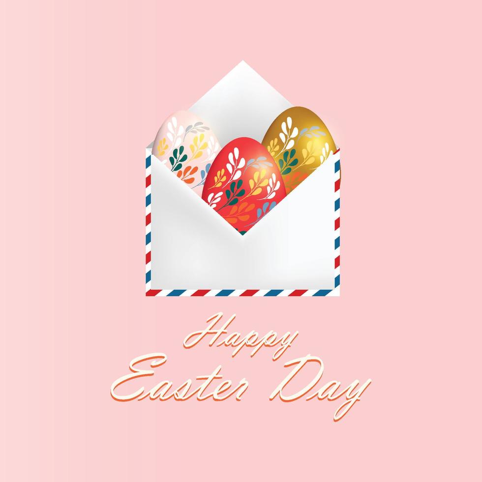 Happy Easter Day vector
