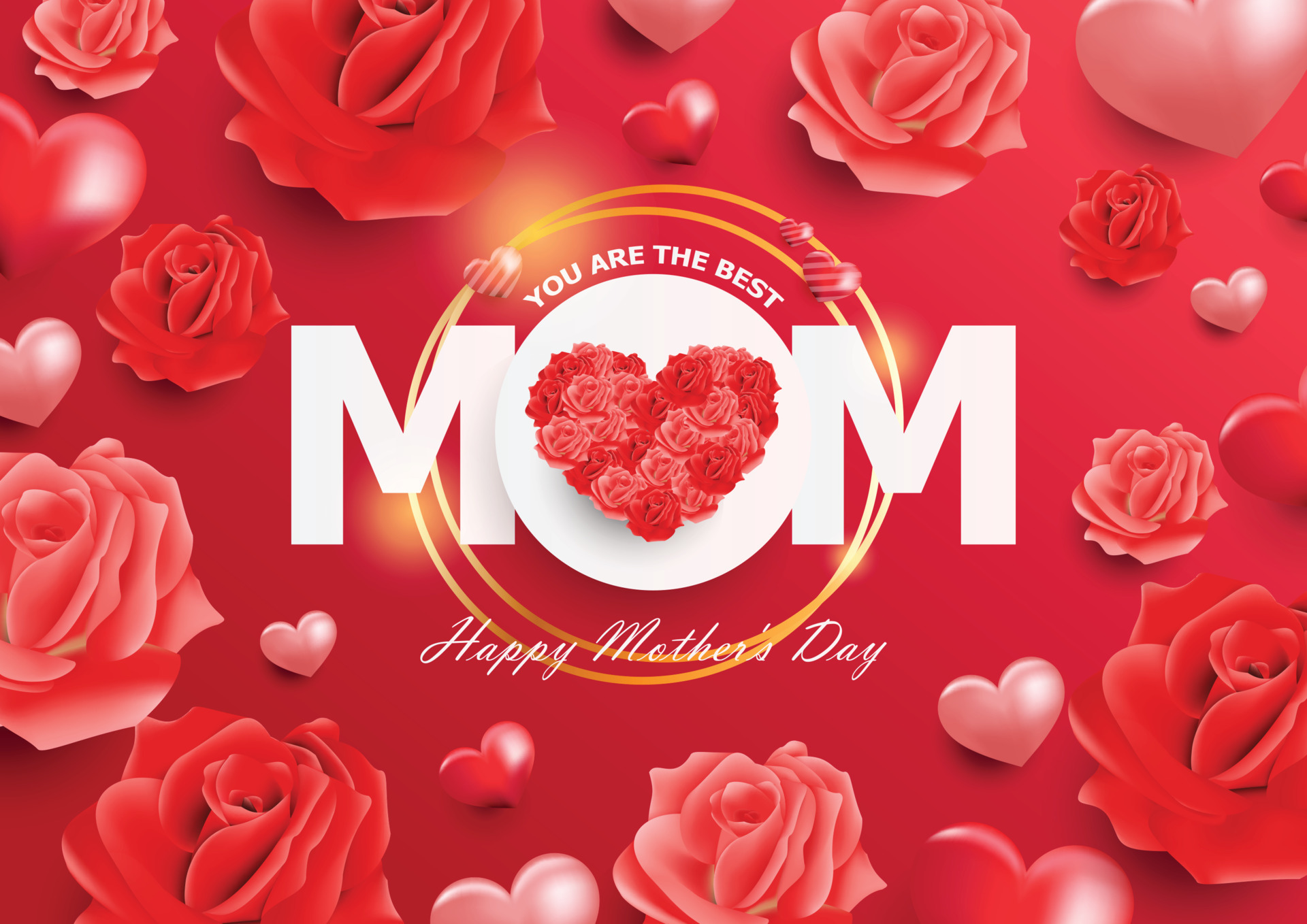 Happy Mother’s Day illustration background 7278327 Vector Art at Vecteezy