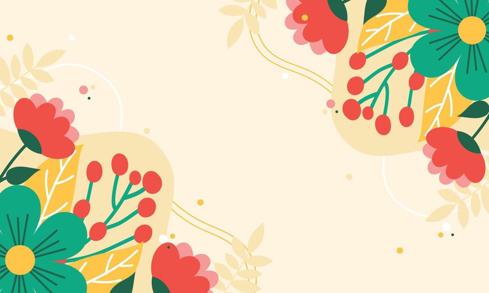 Abstract floral spring yellow background. Pestal natural blossom banner vector