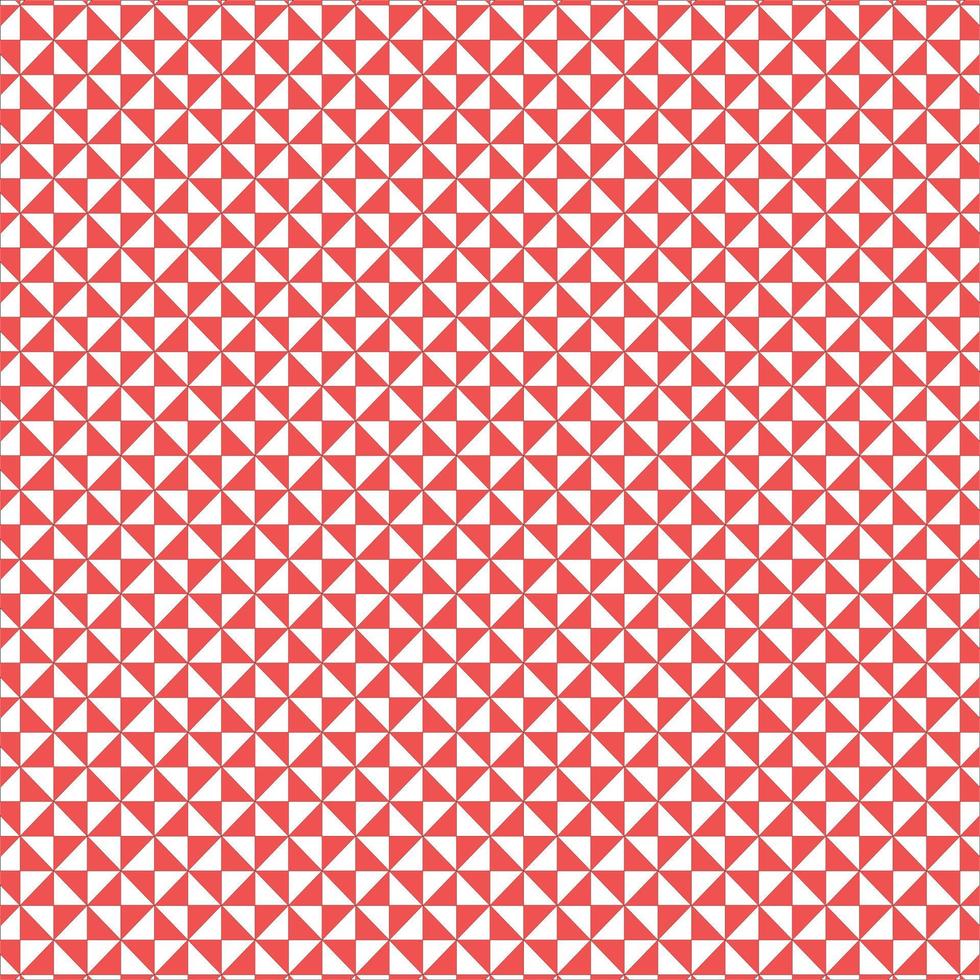 Simple grid red triangle background pattern vector