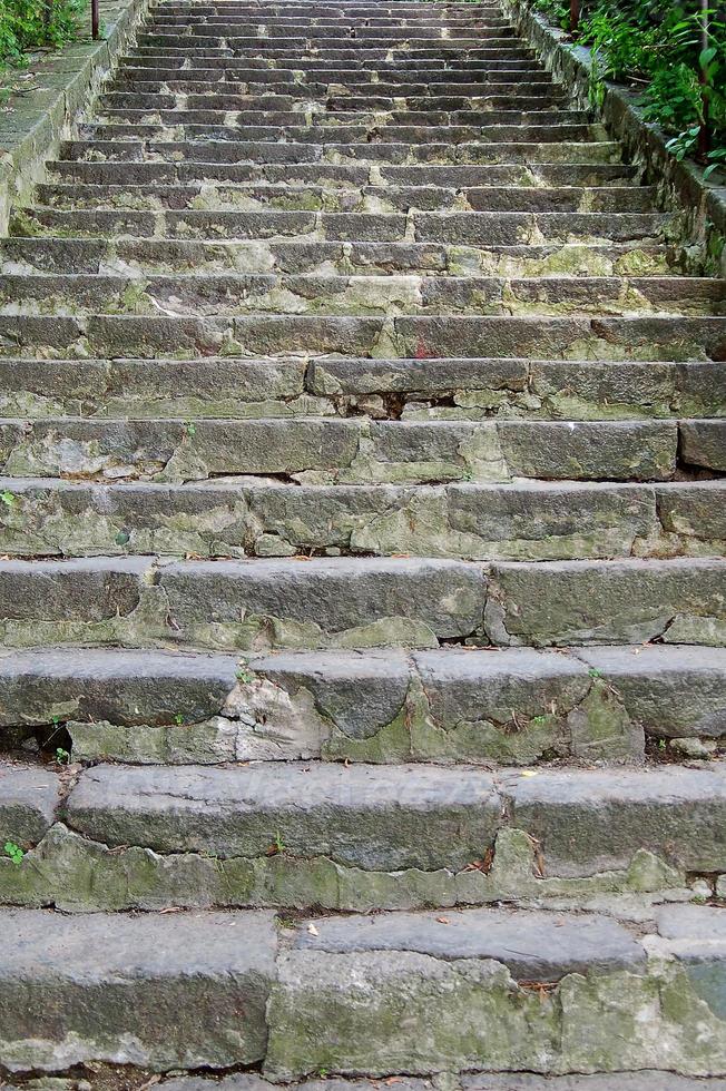 steps made of stone photo