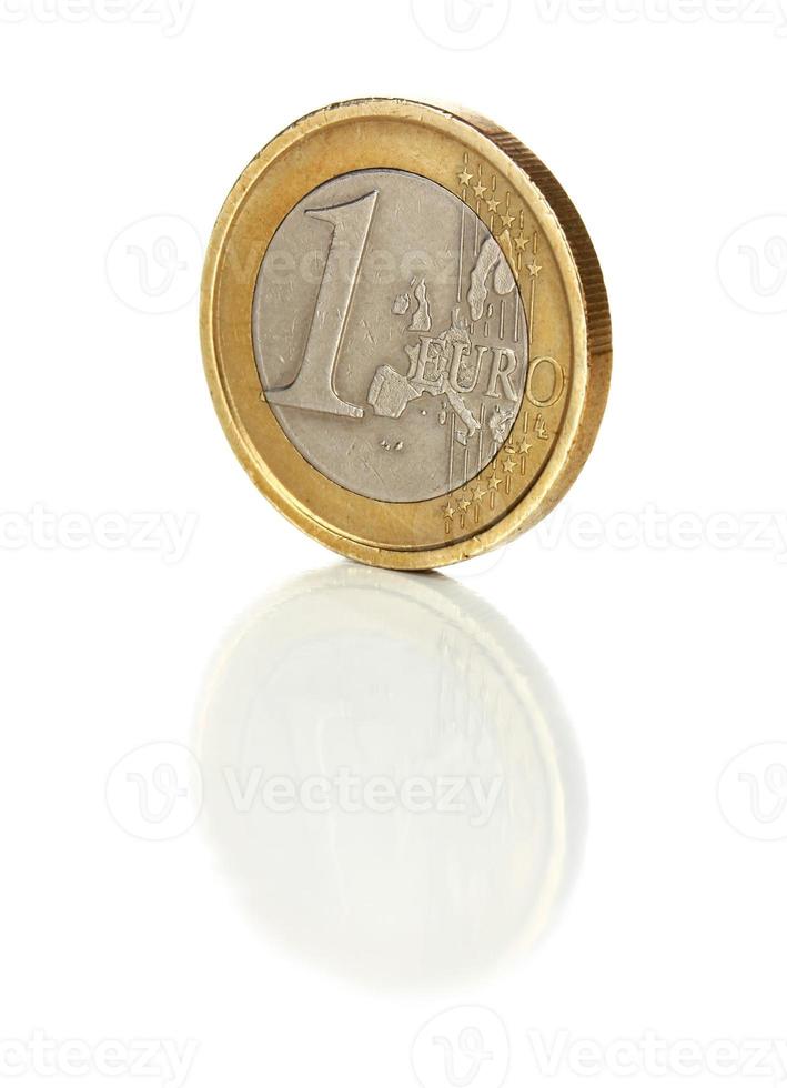 moneda shard de 1 euro foto