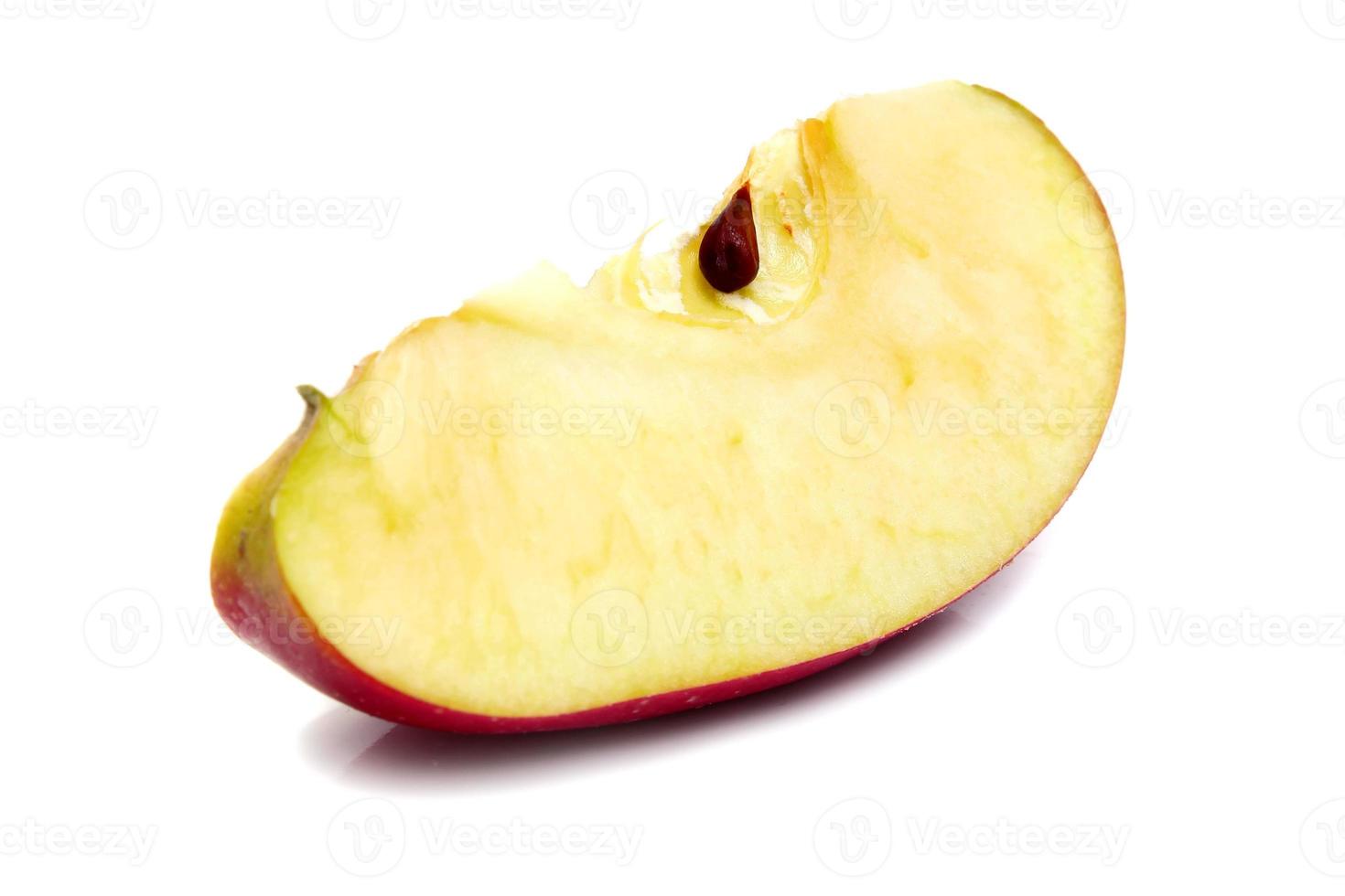 apple slice cut photo