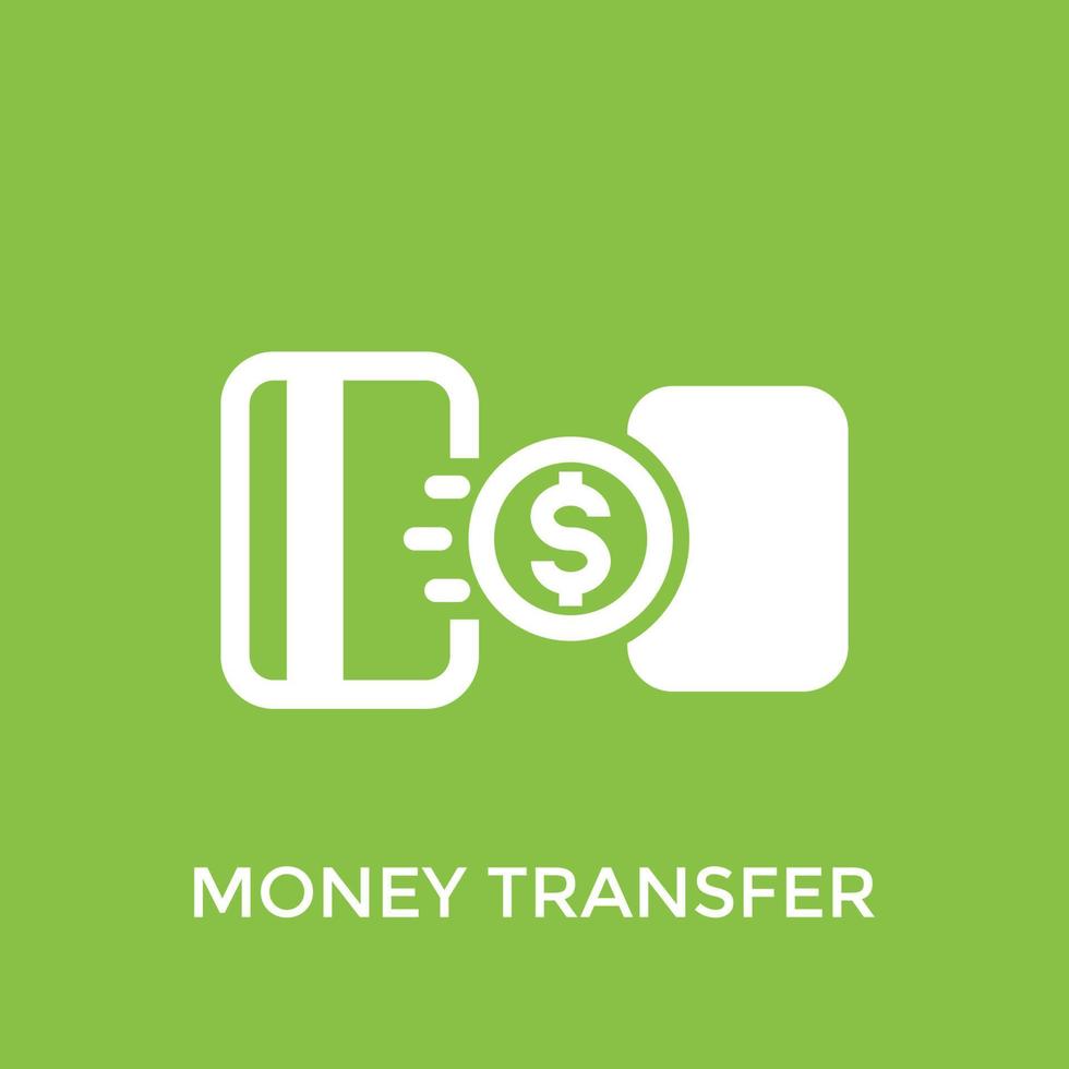 money transfer vector icon