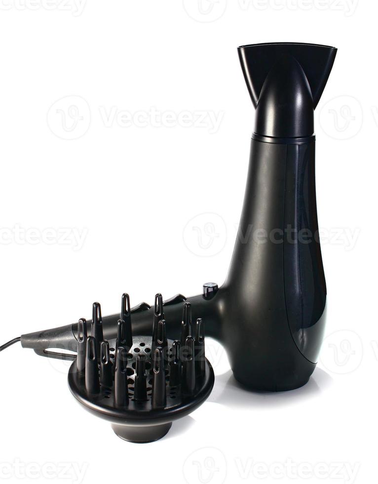 hair dryer hairstyle photo