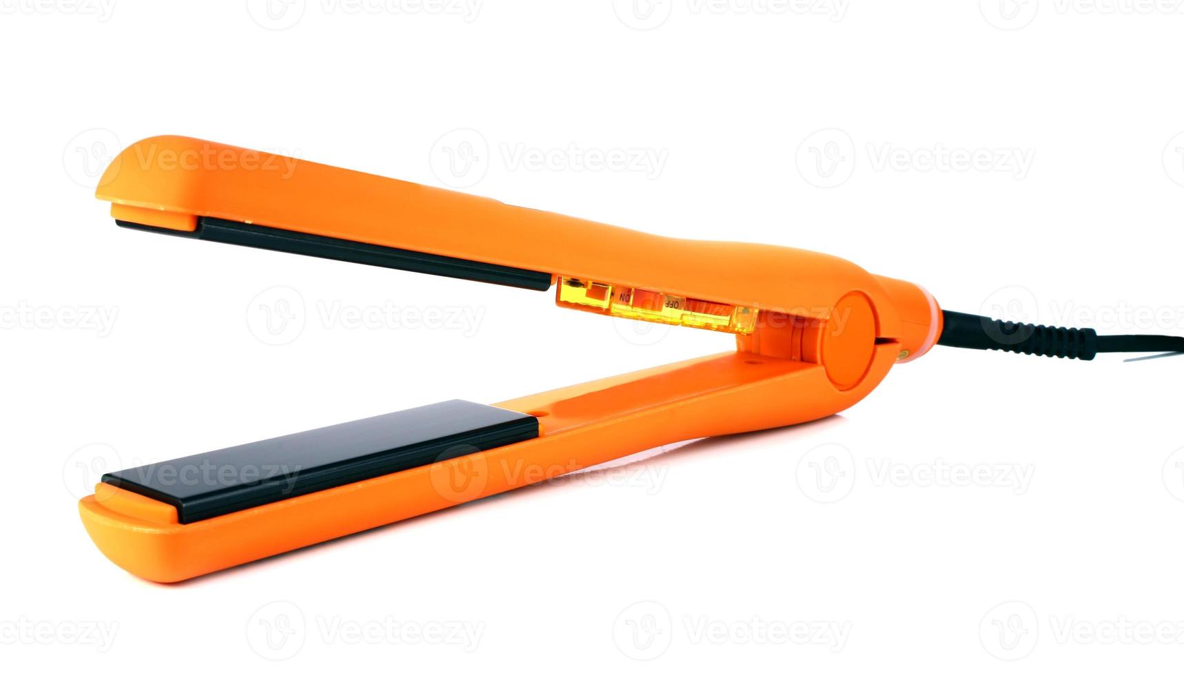 hair straightener style photo