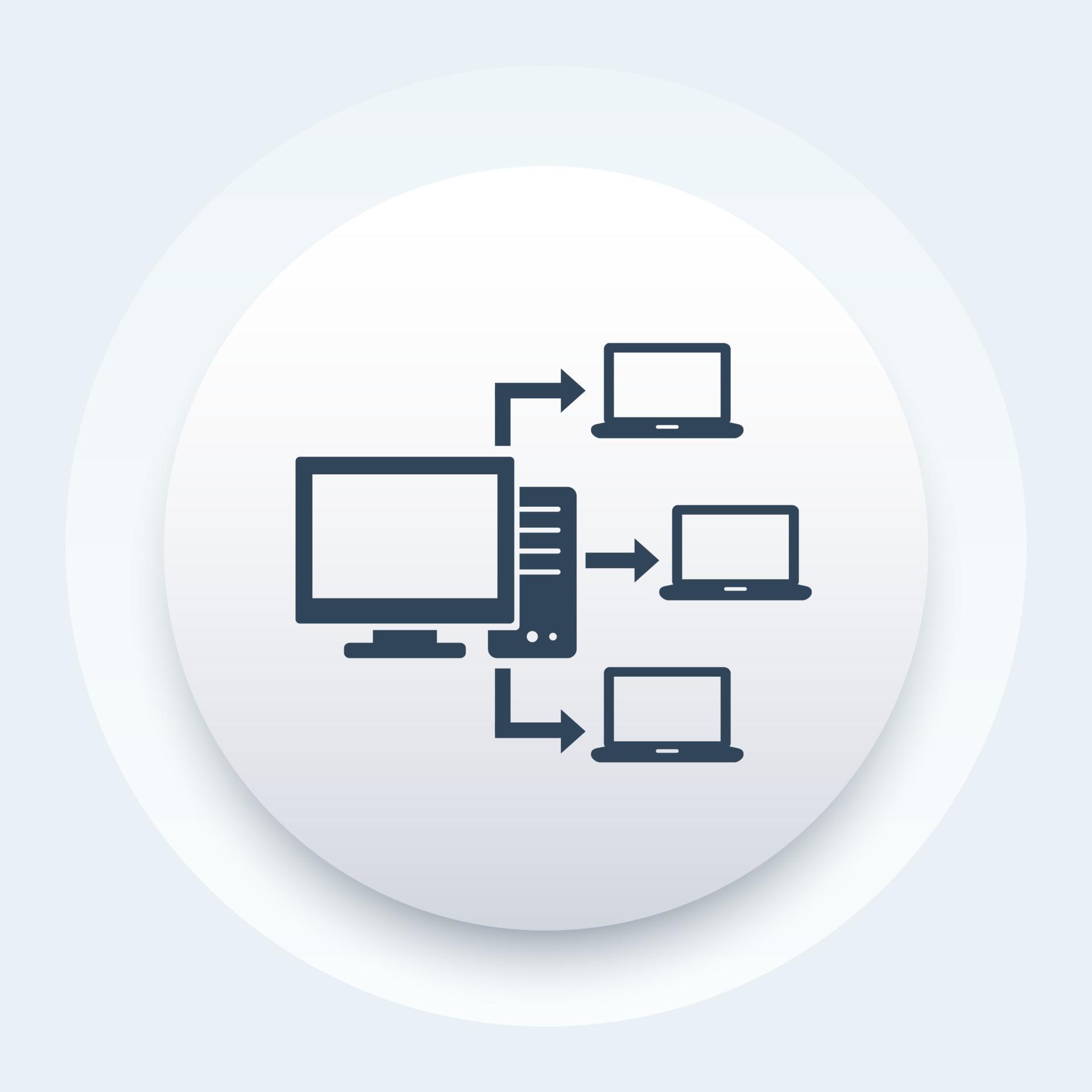 computer network, database server icon 7280429 Vector Art at Vecteezy