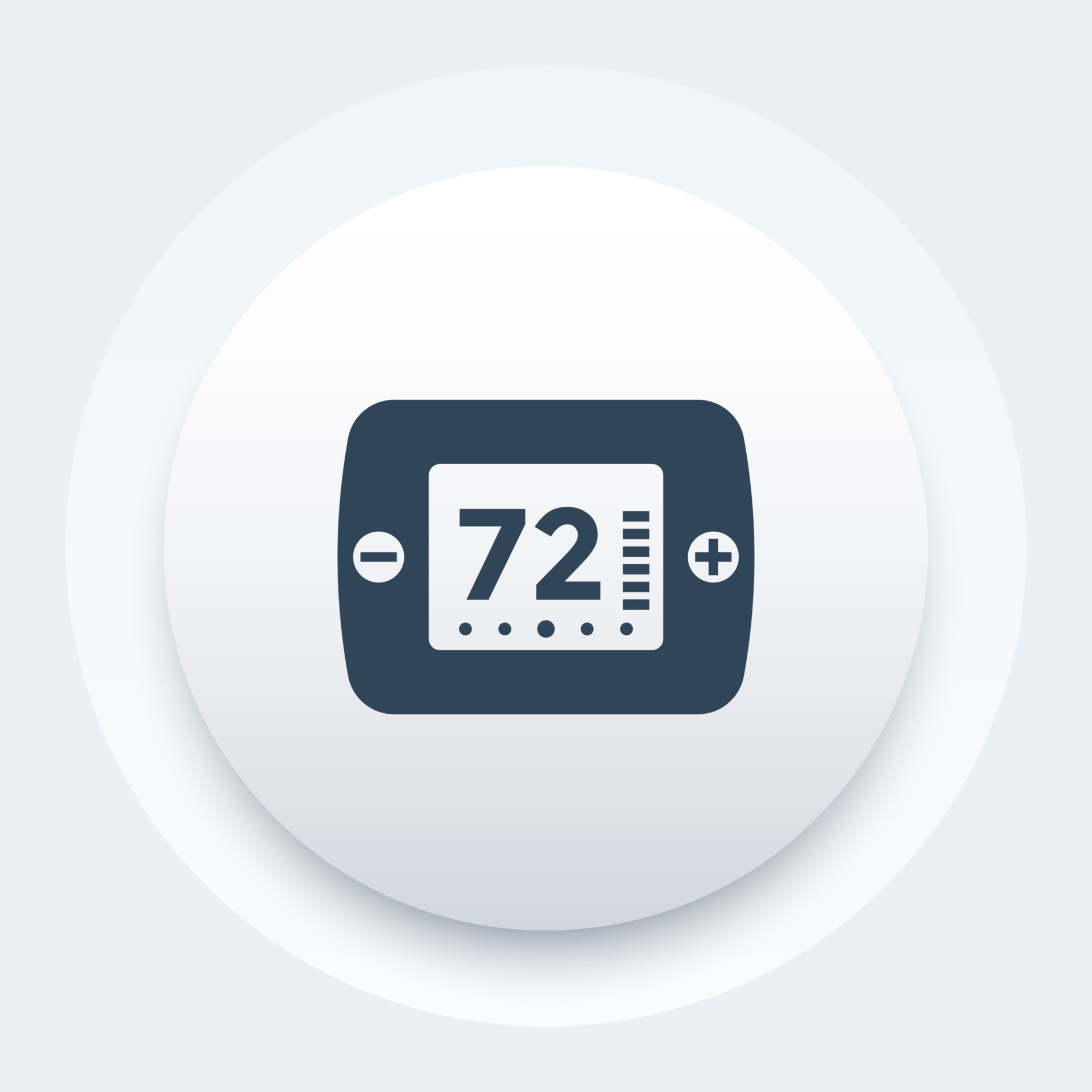 thermostat vector icon 7280450 Vector Art at Vecteezy