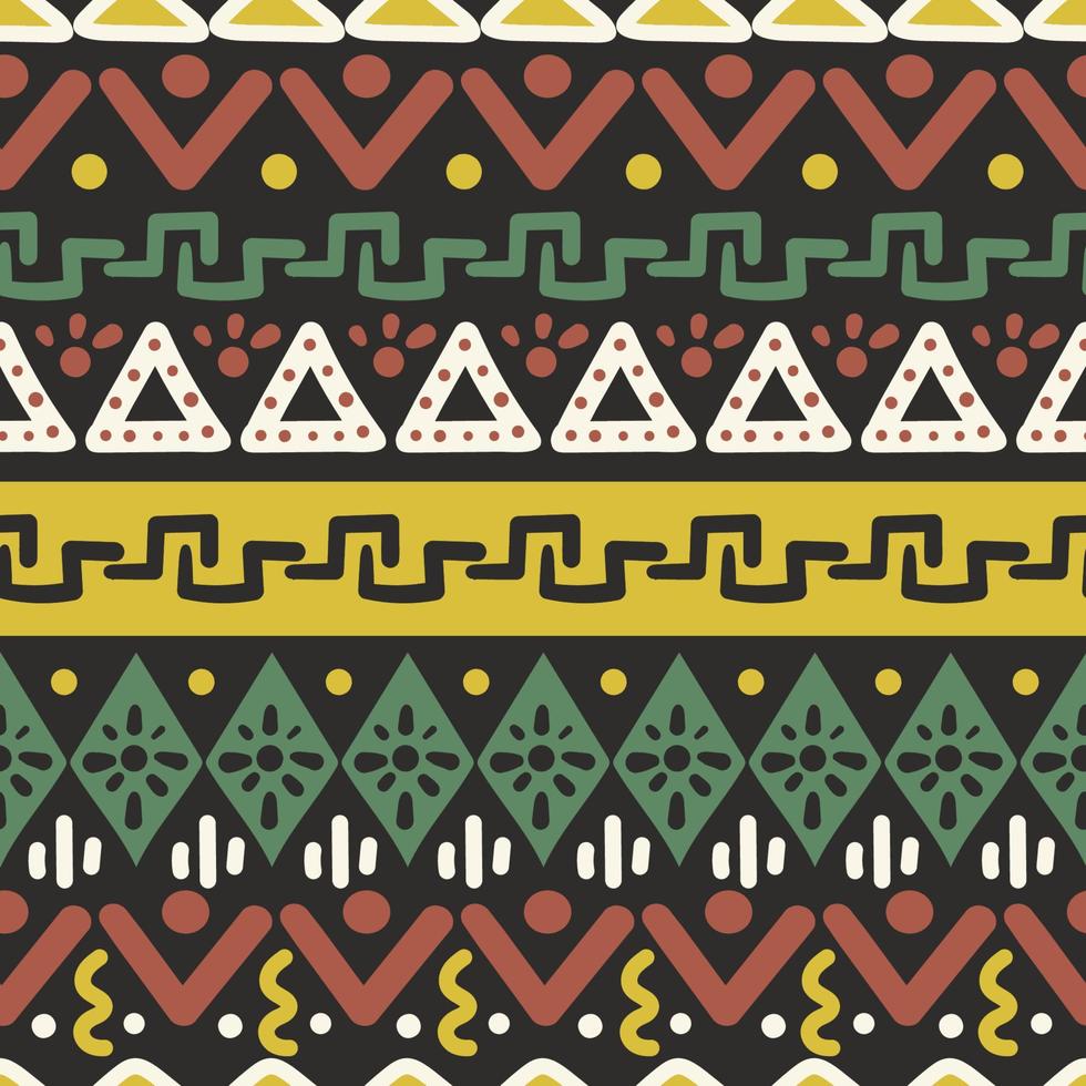 African Pan Seamless Pattern vector