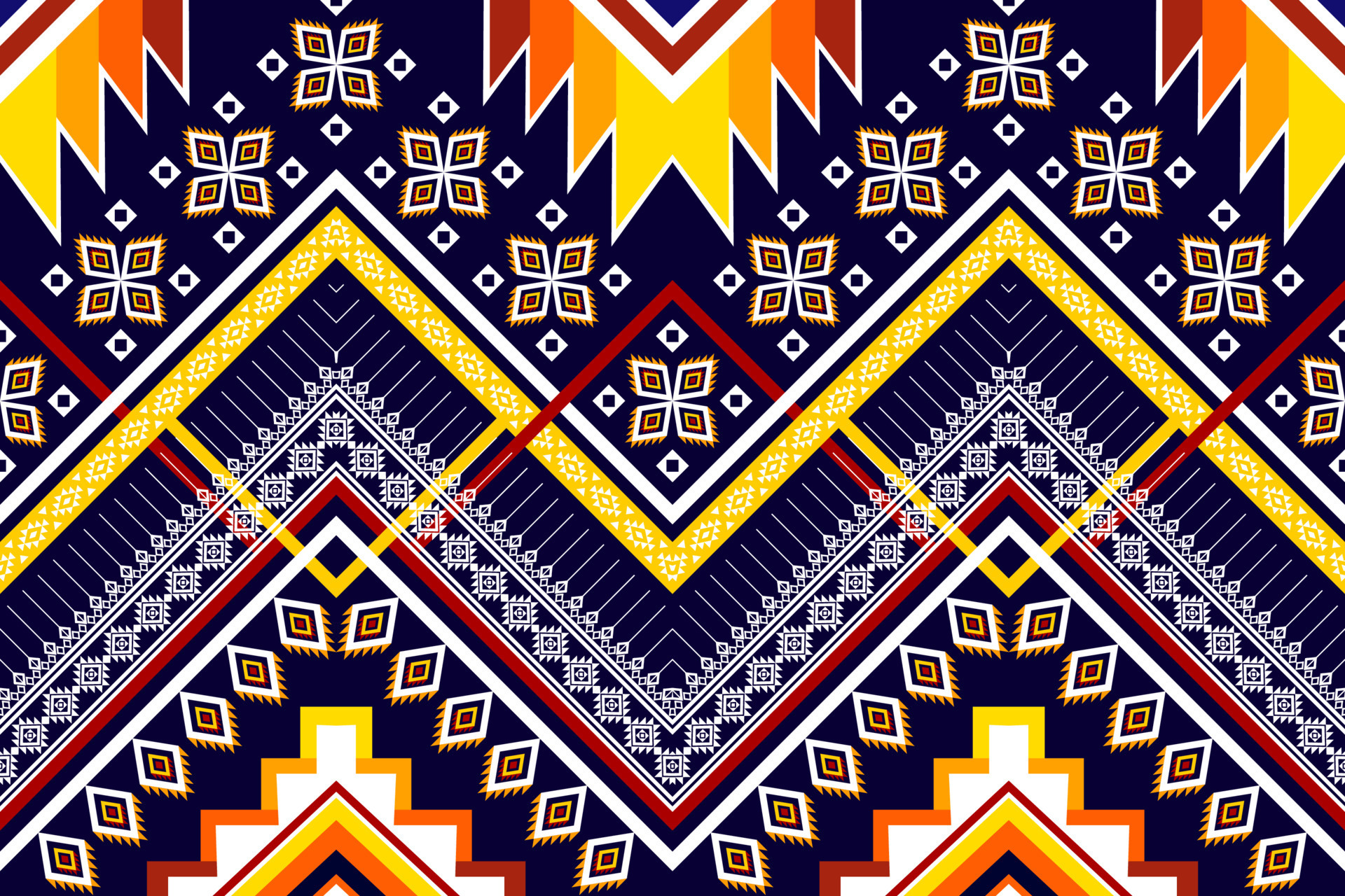 Abstract geometric ethnic pattern design. Aztec fabric carpet mandala  ornament ethnic chevron textile decoration wallpaper. Tribal boho native  ethnic traditional embroidery vector background 7280530 Vector Art at  Vecteezy