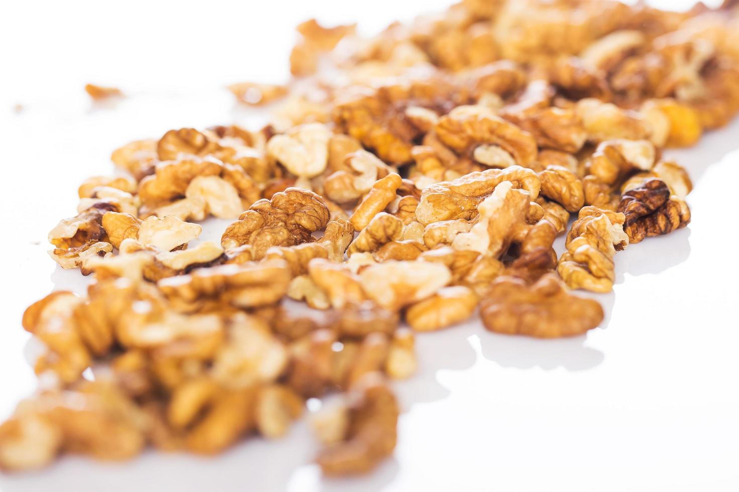 Heap of walnuts photo