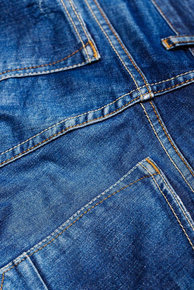 Closeup of jeans photo