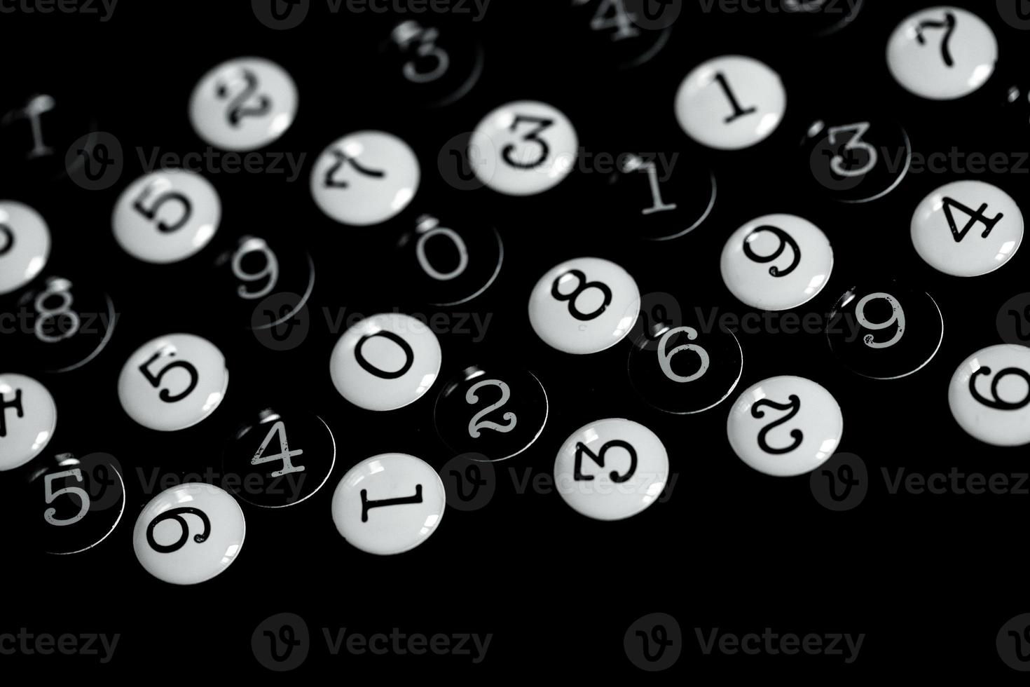 Background of numbers. from zero to nine. Numbers texture. Finance data concept. Matematic. Seamless pattern with numbers. financial crisis concept. Business success. photo