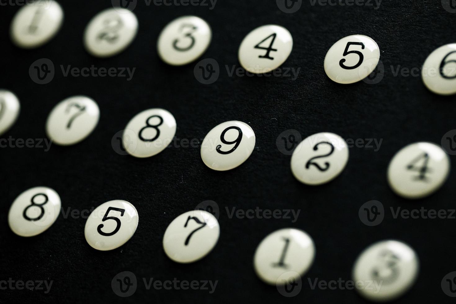 Background of numbers. from zero to nine. Numbers texture. Finance data concept. Matematic. Seamless pattern with numbers. financial crisis concept. Business success. photo