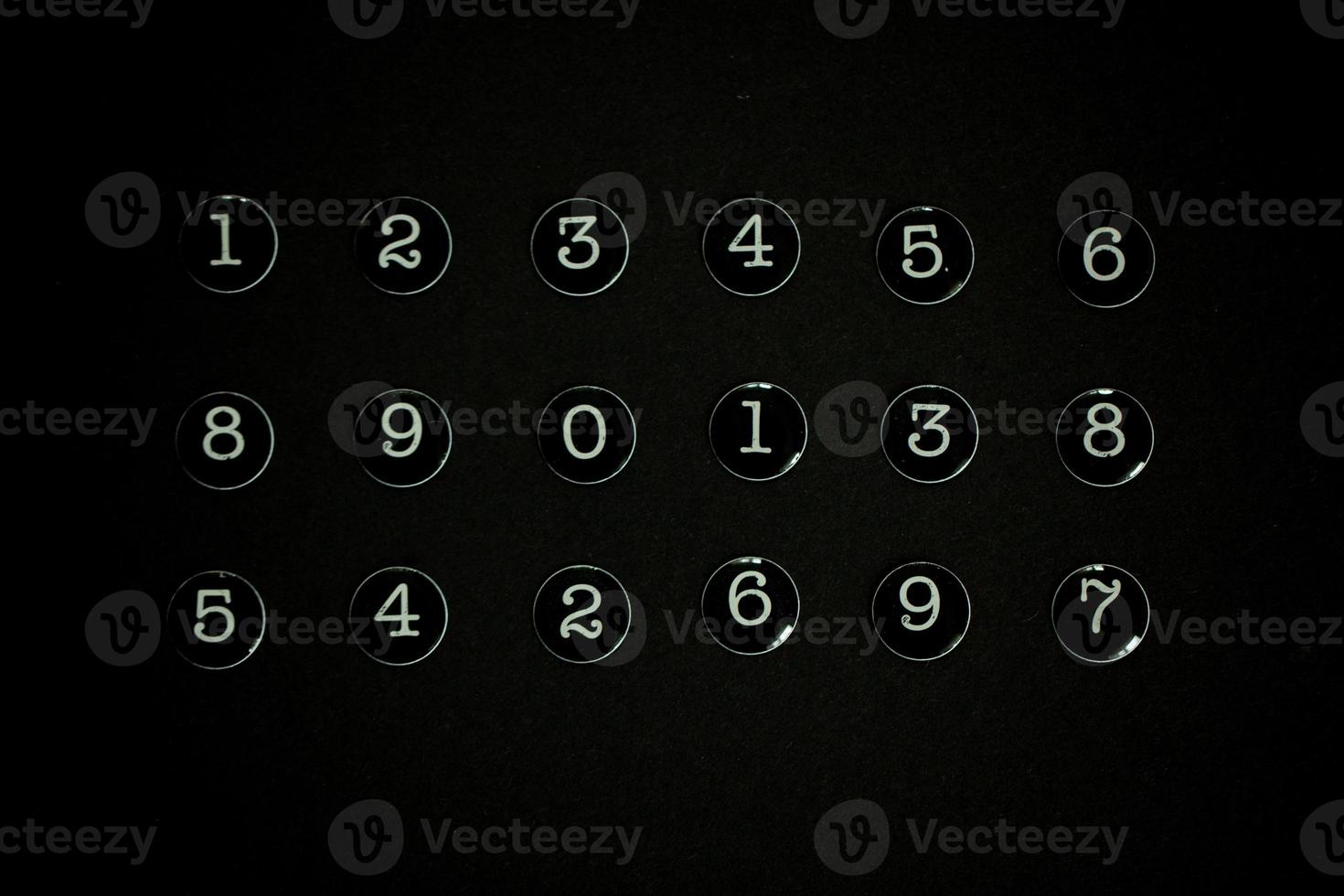 Background of numbers. from zero to nine. Numbers texture. Finance data concept. Matematic. Seamless pattern with numbers. financial crisis concept. Business success. photo